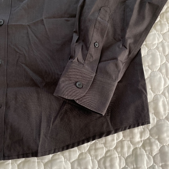 UNTUCKit Black Stone WF Button Down Shirt Size Large - Picture 3 of 6